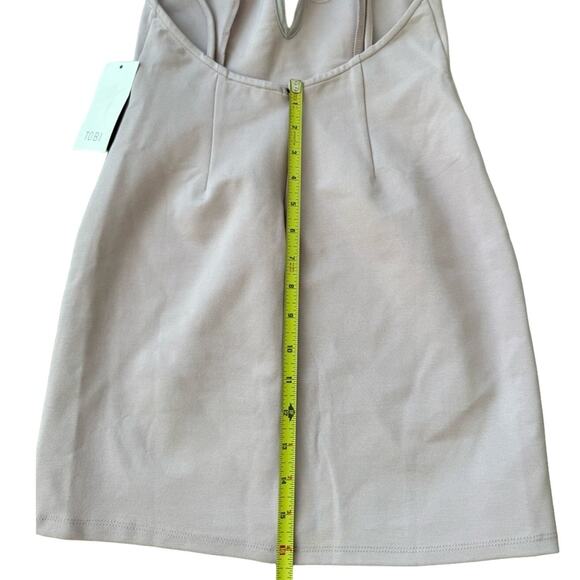 NWT Tobi Sadie Bodycon Mini Short Dress in Mauve Purple, Size XS - Picture 8 of 9